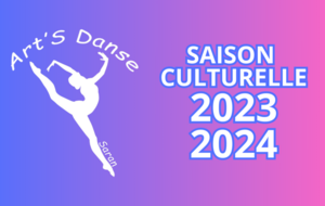 SAISON CULTURELLE 2023-2024 