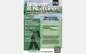 Dimanche 18 mai - Journée Danse et Nature 