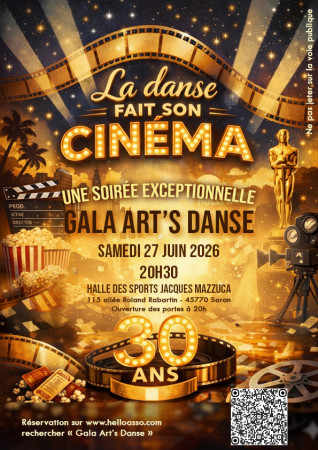 Gala Art's Danse  le 27 juin 2026
