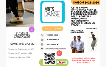 Stages de claquettes saison 2025-2026