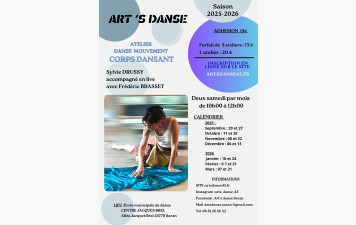 Prochains  ateliers avec Sylvie Drussy le 11 et 25 octobre